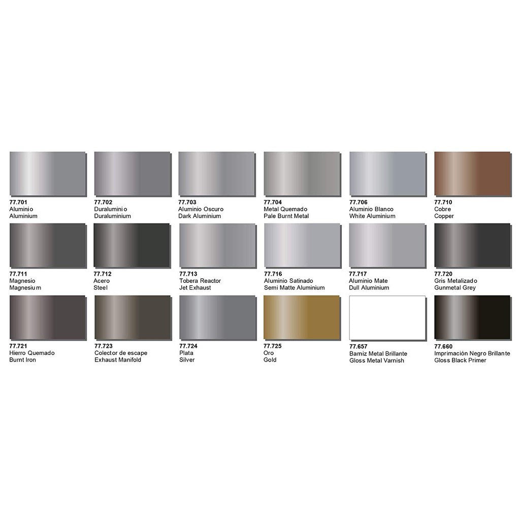 Vallejo Acrylic Metal Color