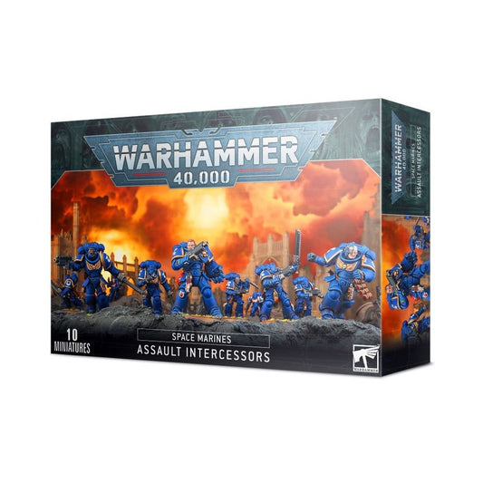 Warhammer 40K Adeptus Astartes Space Marines Assault Intercessors