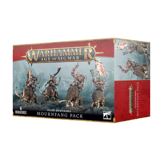 Warhammer AOS Beastclaw Raiders Mournfang Pack