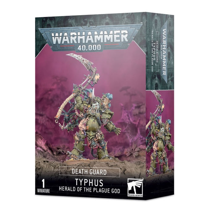 Warhammer 40K Chaos Space Marines Death Guard Typhus Herald of the Plague God