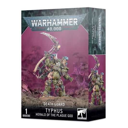Warhammer 40K Chaos Space Marines Death Guard Typhus Herald of the Plague God