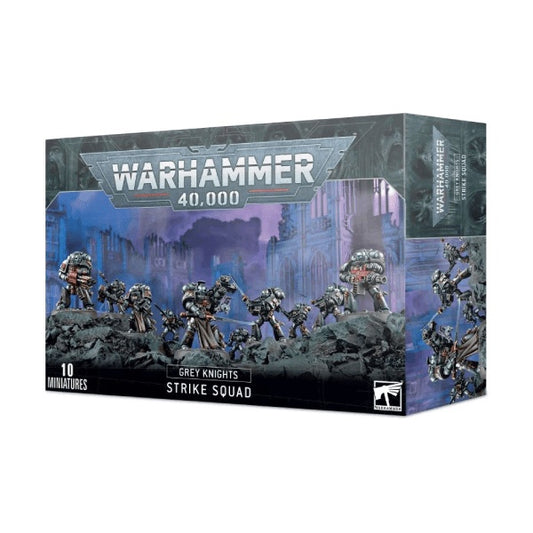 Warhammer 40K Adeptus Astartes Grey Knights Strike Squad