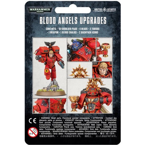 Warhammer 40K Adeptus Astartes Blood Angels Upgrades