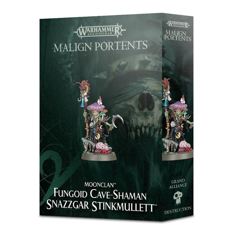 Warhammer AOS Moonclan Fungoid Cave~Shaman Snazzgar Stinkmullett