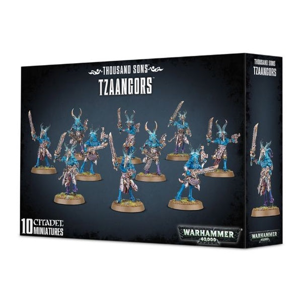 Warhammer 40K Chaos Space Marines Thousand Sons Tzaangors