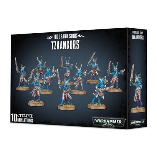 Warhammer 40K Chaos Space Marines Thousand Sons Tzaangors