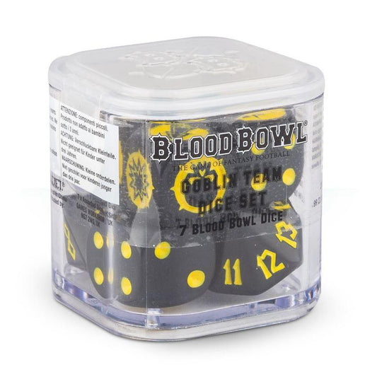 BloodBowl Goblin Team Dice Set