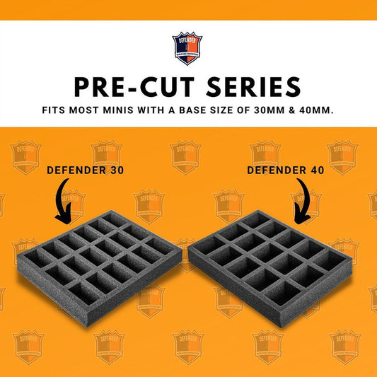 Defender Pre-Cut Series Slot Foam