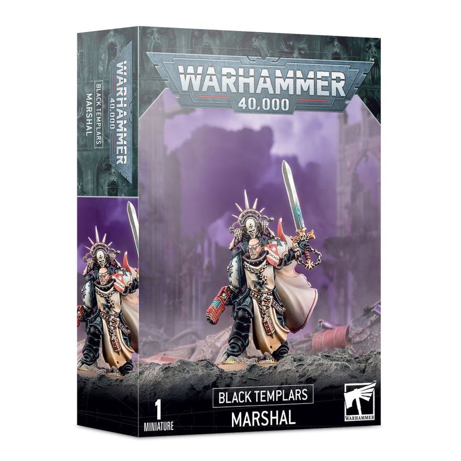 Warhammer 40K Adeptus Astartes Black Templars Marshal