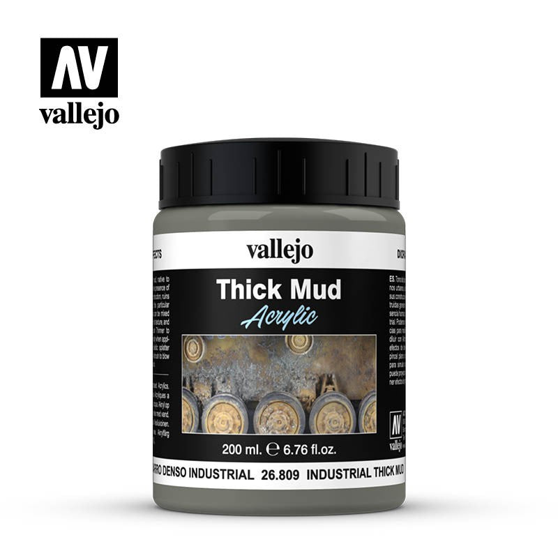 Vallejo Diorama Effects Thick Mud 26.809 industrial Thick Mud