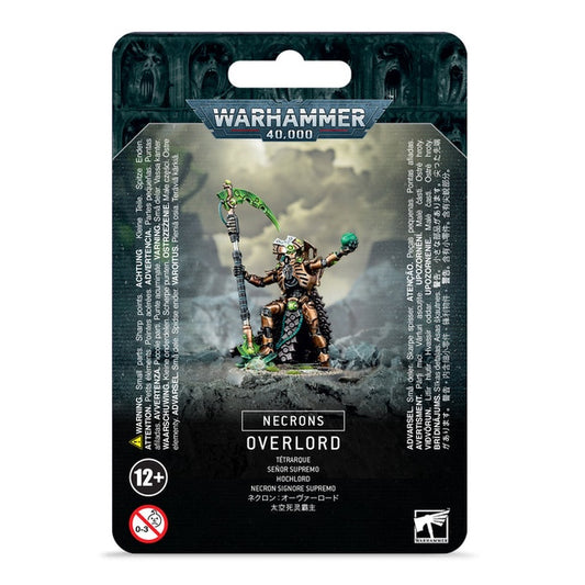 Warhammer 40K Necrons Necron Overlord