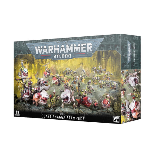 Warhammer 40k Orks Beast Snagga Stampede