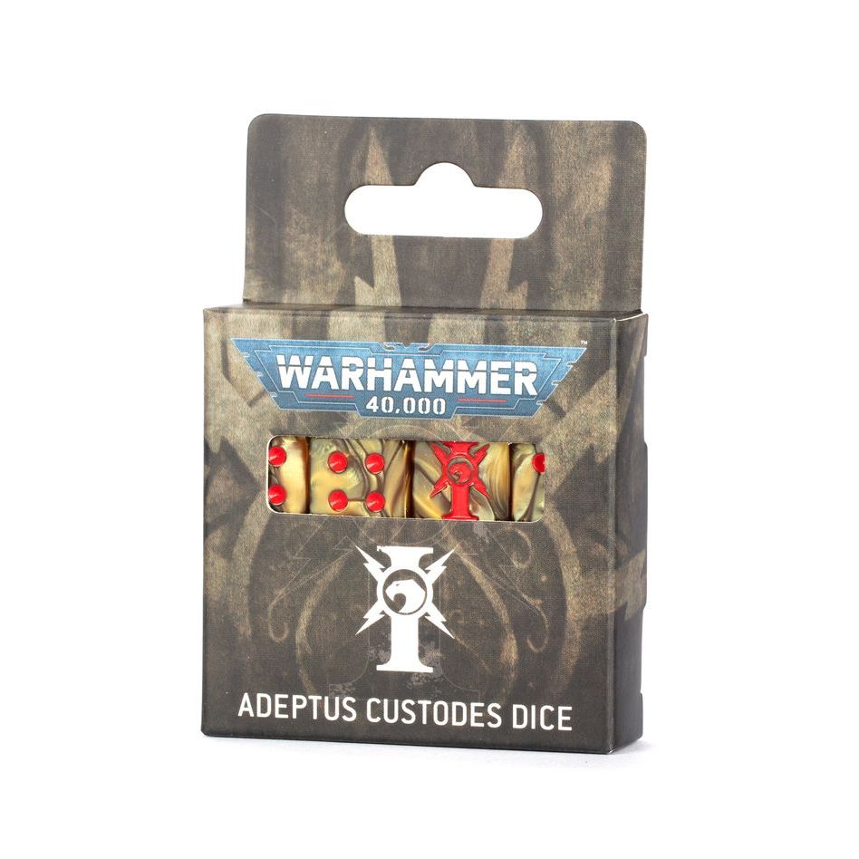 Warhammer 40k Adeptus Custodes Dice Set