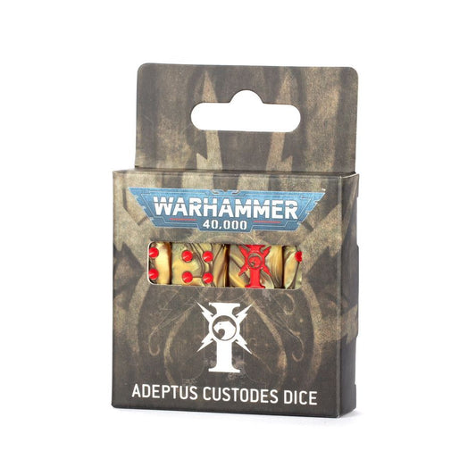 Warhammer 40k Adeptus Custodes Dice Set