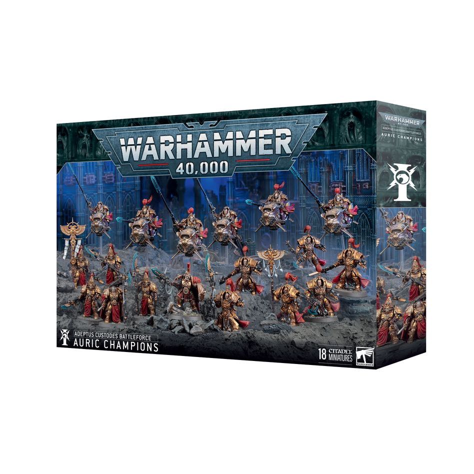 Warhammer 40k Adeptus Custodes Battleforce : Auric Champions