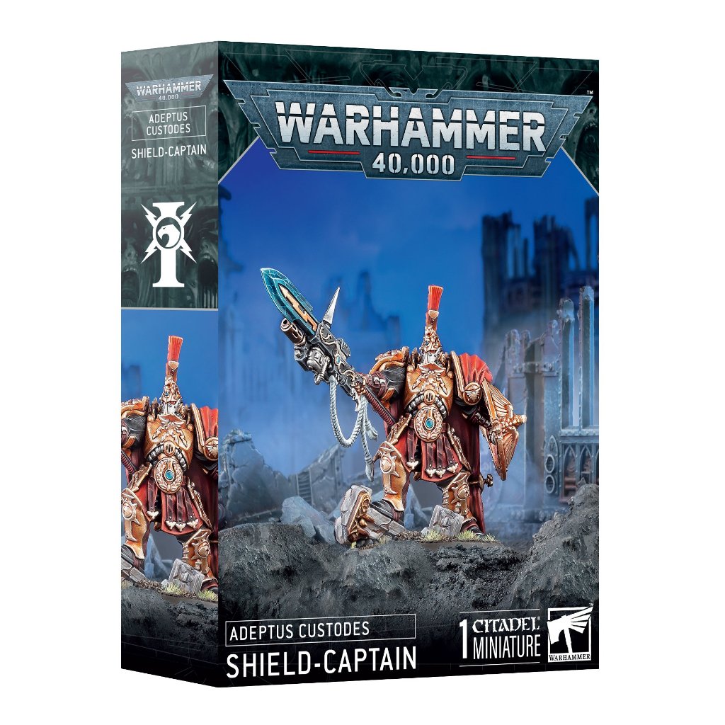 Warhammer 40k Adepturs Custodes: Shield-Captain