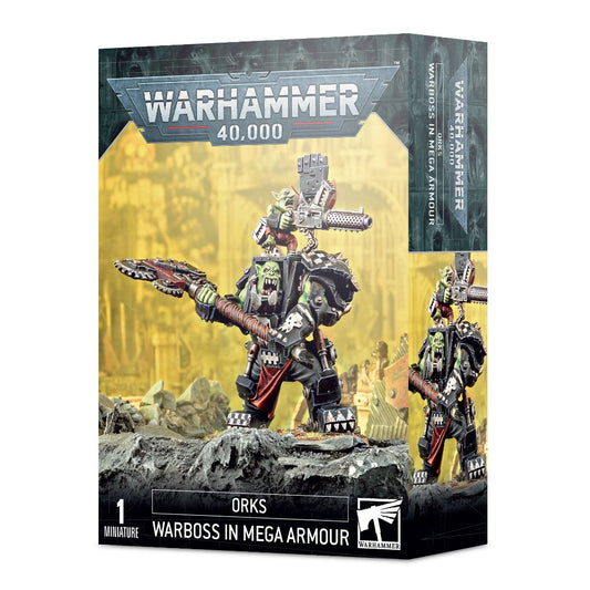 Warhammer 40k Orks WARBOSS IN MEGA ARMOUR