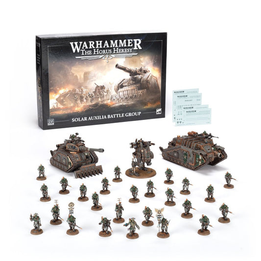 Warhammer Horus Heresy Solar Auxilia Battle Group