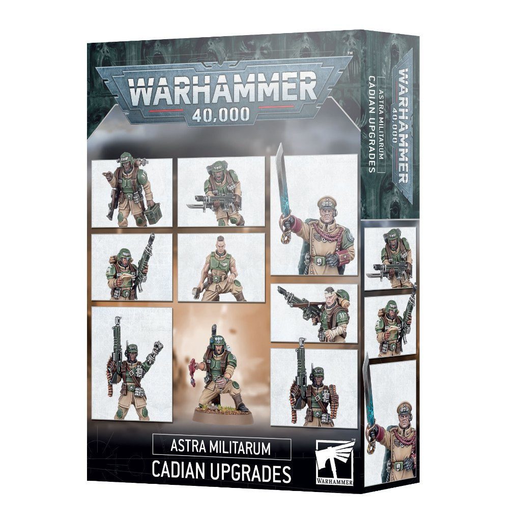 Warhammer 40k Astra Militarum Cadian Upgrades