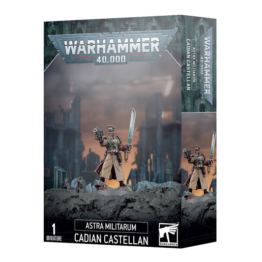 Warhammer 40k Astra Militarum Cadian Castellan