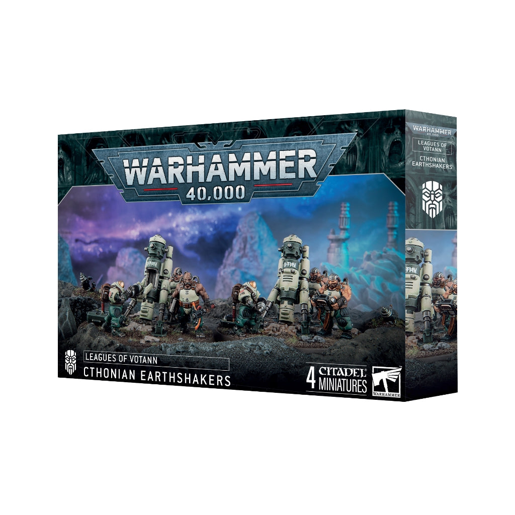 Warhammer 40k Leagues of Votann Cthonian Earthshakers