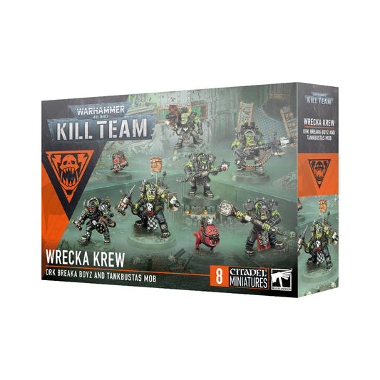 Warhammer 40k Kill Team: Wrecka Krew Ork Breaka Boyz and Tankbustas Mob