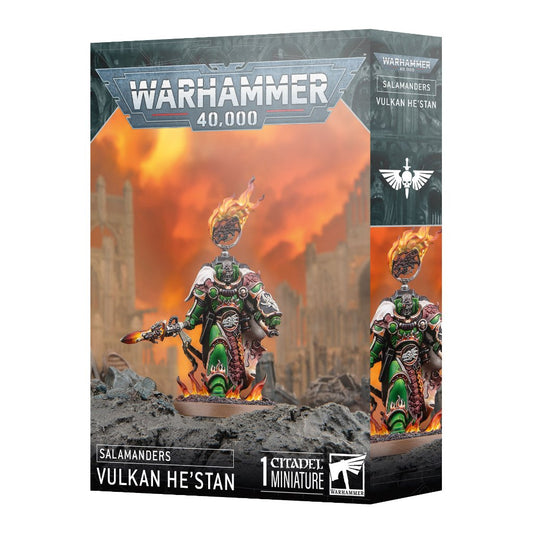 Warhammer 40k Salamanders Vulkan Hestan