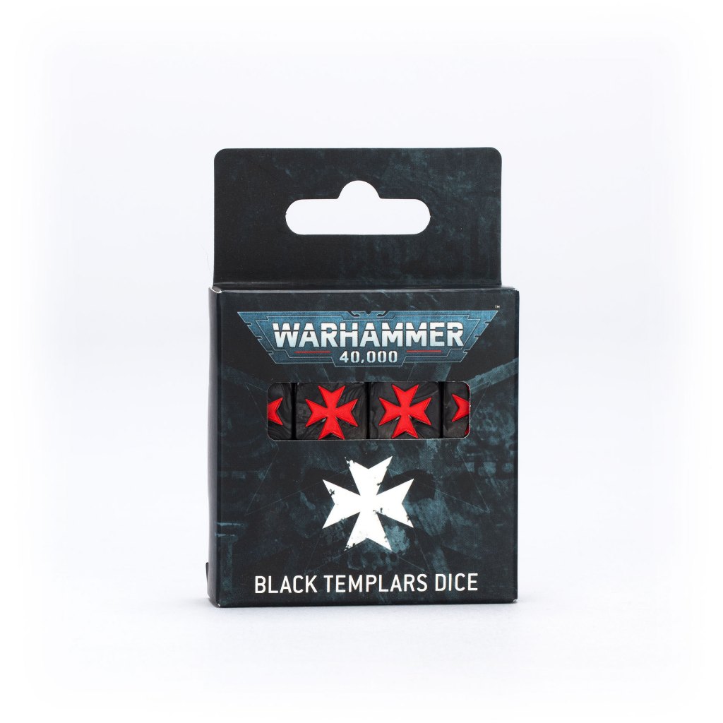 Warhammer 40k Black Templars Dice