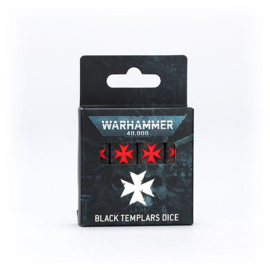 Warhammer 40k Black Templars Dice