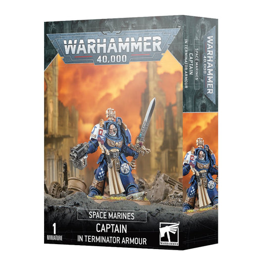Warhammer 40k Space Marines: Captain in Terminator Armour