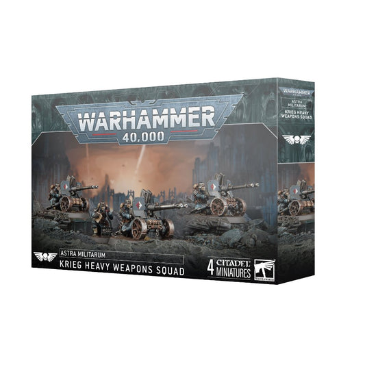 Warhammer 40k Astra Militarum: Krieg Heavy Weapons Squad