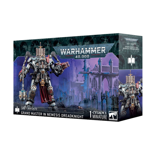 Warhammer 40K Adeptus Astartes Grey Knights Nemesis Dreadknight